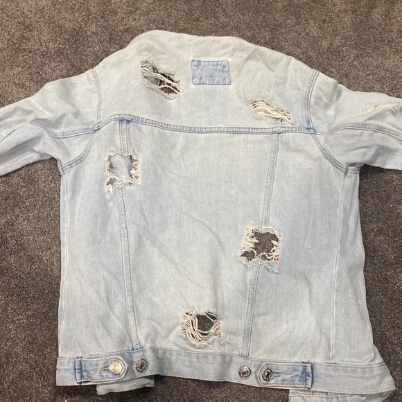 Distressed Jean Jacket - Picture 4 of 4